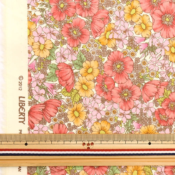 [الكمية من 5] قماش "LIBERTY Liberty Print Tana Lawn Gloria Flowers DC10480-WE" Liberty Japan