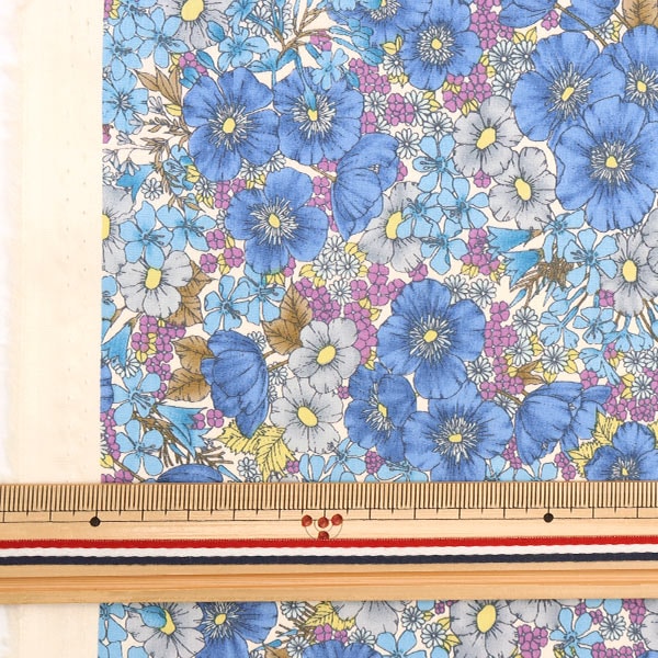 [From quantity 5] Fabric "Liberty Liberty Print Tana lawn Gloria Flowers DC10480-XE] Liberty Japan