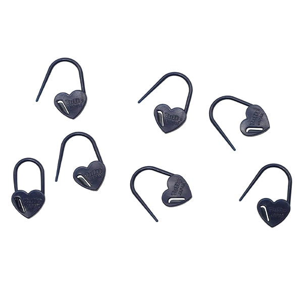 لوازم الحياكة "Dan Count Marker Small Heart Navy AC-083" توليب توليب