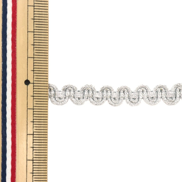 【数量5から】 手芸ブレード 『メタリックブレード 幅約8mm 200番色 2002』