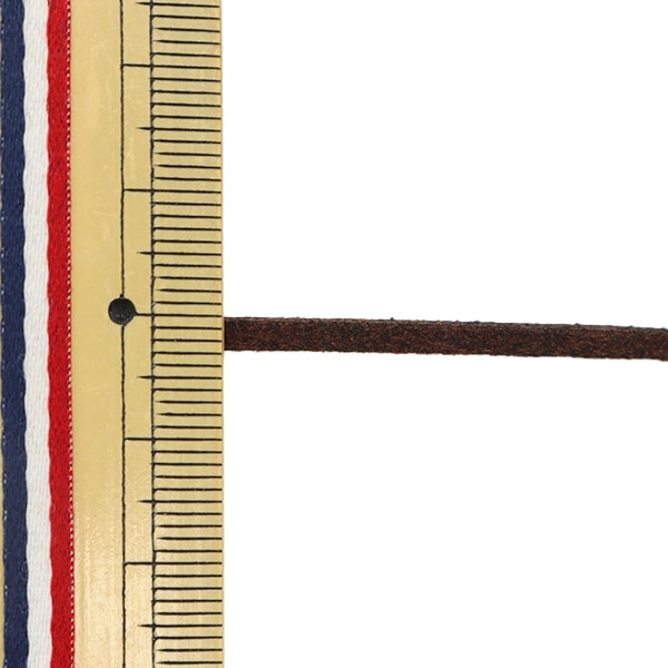 Kordel "1 Anti -Sale WildlederBandbreite ca. 3mm x ca. 90 m Volumen dunkelbraun St-1097]