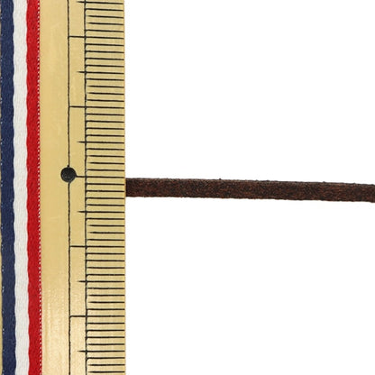 Kordel "1 Anti -Sale WildlederBandbreite ca. 3mm x ca. 90 m Volumen dunkelbraun St-1097]