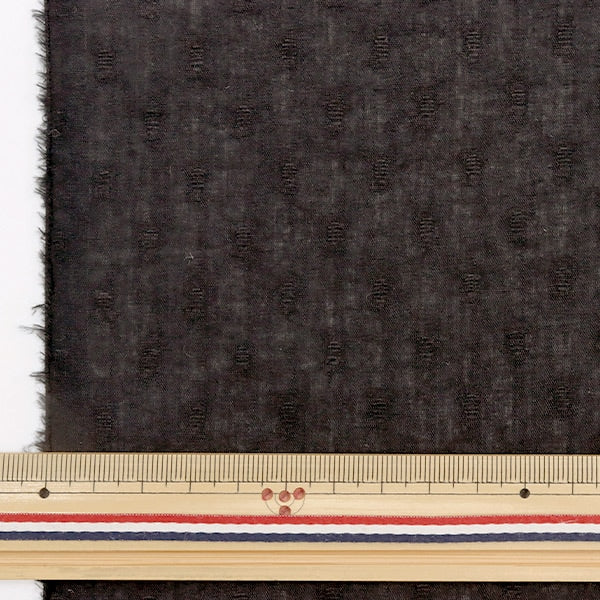 [De la quantité 5] Tissu "Snow Cut Bouil Dot Small Grey IA-CUTVL-SBK"