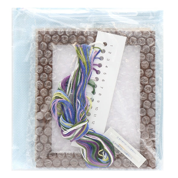 Комплект для вышивки «Расположение цветов, которое окрашивает сезон августа утренняя слава и синие осенние листья 522208" Лекен Lecien Cosmo Cosmo