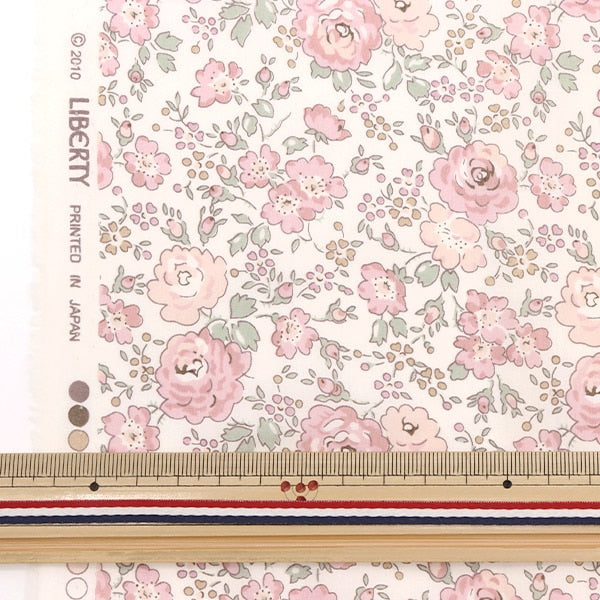 [De la quantité 5] tissu "Liberty Liberty Print Tanalone Felishite Baby Pink 3637113-J22J" [Yuzawaya Original]