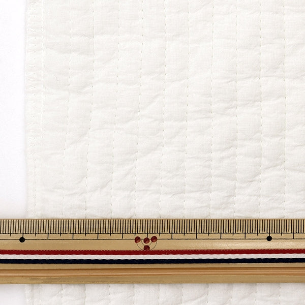 [From quantity 5] Fabric "Nuance Quilt White Q-IBUL-1OW"