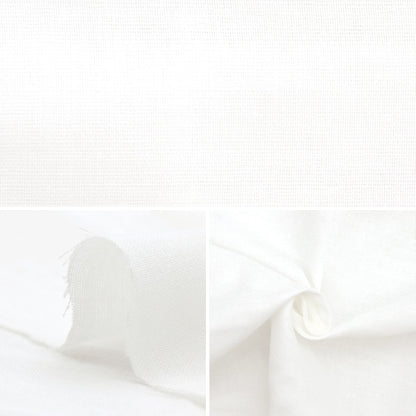 [Bargain at every 10m] [From quantity 5] Fabric "W width double gauze white HS-2125"