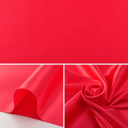 [From quantity 5] Fabric "Costume Satin Red"