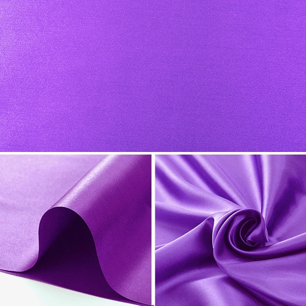 [Aus Menge 5] Stoff "Kostüm Satin Violet"