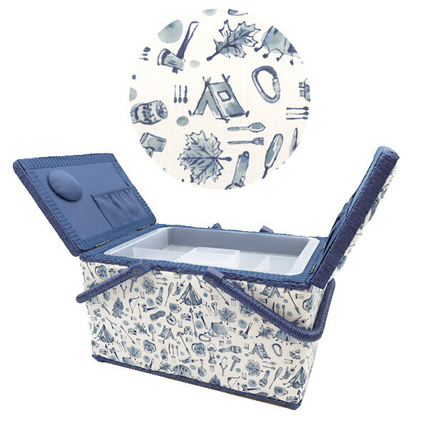 Boîte de couture "Liberty tissu panier de couture SO-3631247-A"