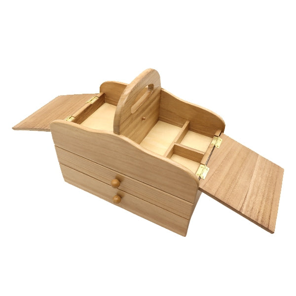 바느질 상자 "나무소잉상자 천연 WS-01-N]