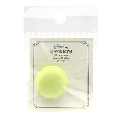 Accessories Material "Sweets Parts Macaron Yellow 1 RS-717" Eruberu Elbert