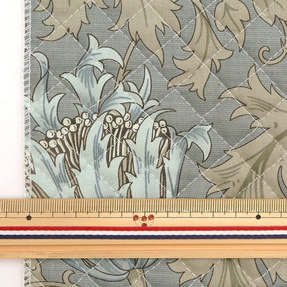 Fabric "Best of Morris Best of Morris Quilt Cut Cloth Approximately 105cm x 50cm Anemone Grige C-Q8217-34]