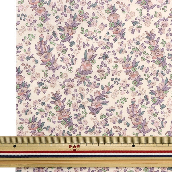 [De la quantité 5] tissu "Liberty Tanalone Cristabel Pink 3335035-J22C" Liberty Japan [Yuzawaya Original]