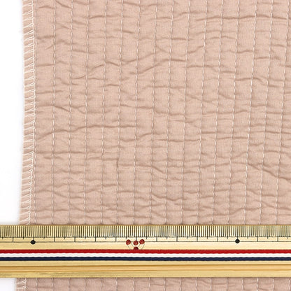 [Aus Menge 5] Stoff "Iburukilt Pink Beige KOF-53H-PBE"