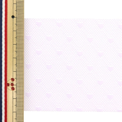 [수량 5에서] 리본 "소프트 튤리본 약 70mm 너비 바이올렛 M7020H-70]