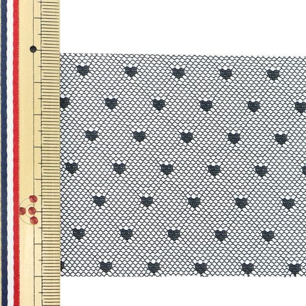 [수량 5에서] 리본 "소프트 튤리본 약 70mm 너비 검은 M7020H-70]