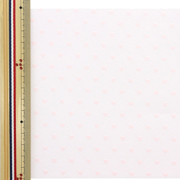 [Aus Menge 5] Farbband "Weiches TüllFarbband Herz etwa 150 mm Breite Pink M7020H-150]