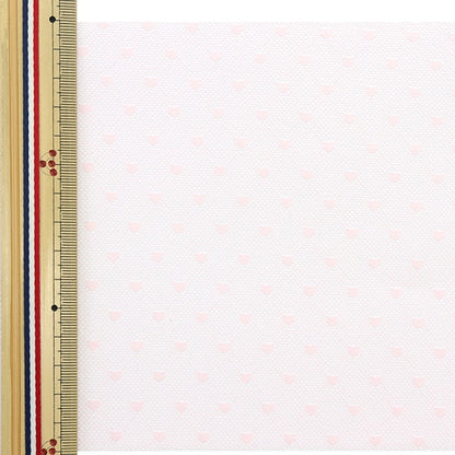 [Aus Menge 5] Farbband "Weiches TüllFarbband Herz etwa 150 mm Breite Pink M7020H-150]