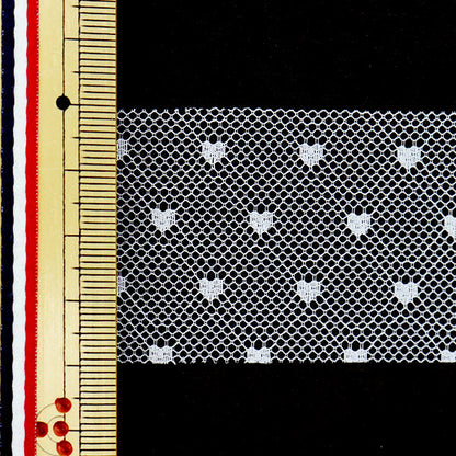 [수량 5에서] 리본 "소프트 튤리본 약 40mm 폭 흰색 M7020H-40]