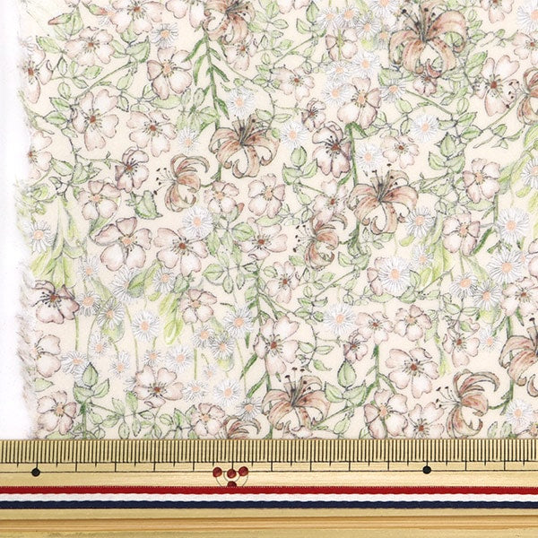 Tessuto "Liberty Liberty Stampa laminato Croce tagliata a circa 30 x 50 cm Signora Monroe CR3635158J22B" Liberty Japan