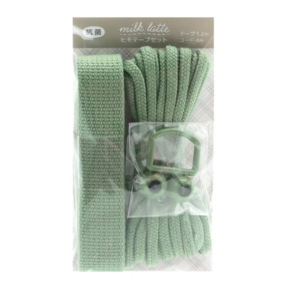 Set di nastro per artigianato "Milkulate Antibatteric Himotape set verde grigiastro MLS-07"