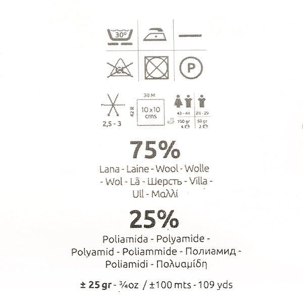 Fil à chaussettes pelote de laine "United Socks 26th Color" Katia Catia