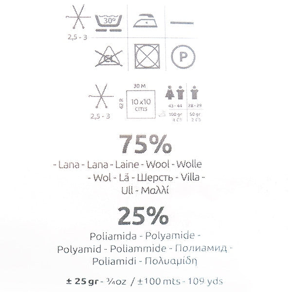 양말 원사 털실 "United Socks 2nd Color"Katia Catia