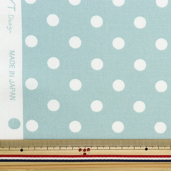 [De la cantidad 5] Fabric "Ox Nuance Dot Mint Mint Ypl-Dot-D"