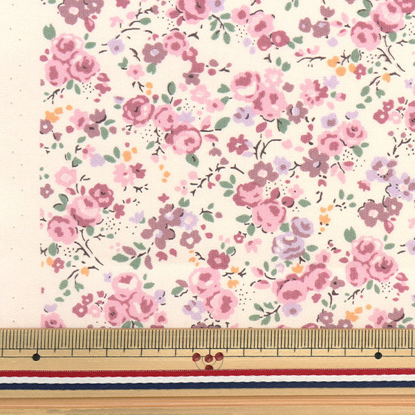 [From quantity 5] Fabric "Broad small floral pattern pink KTS6923-A" cotton kobayash cotton kobayashi Kobayashi fiber