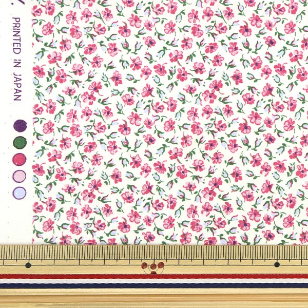 [Da quantità 5] tessuto "Liberty Fabric Picadilly Poppin Kenzington Rose 1611102-ZP" Liberty Japan Liberty Japan