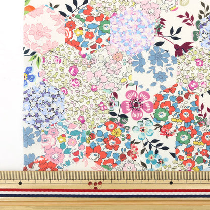 [From quantity 5] Fabric "Liberty Fabric Recycled Nylon Lipstop QuiltingClassics DC29982-WR] Liberty Japan