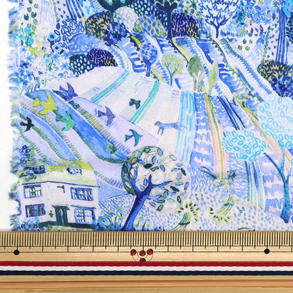 [Aus 5] Stoff "Liberty Fabric Tanalone Royal Oak House 3637281-ye" Liberty Japan Liberty Japan