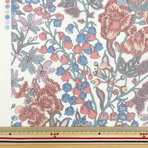 [From quantity 5] Fabric "Liberty Fabric Tana lawn Edna 3634279-J23B] [Yuzawayaoriginal】