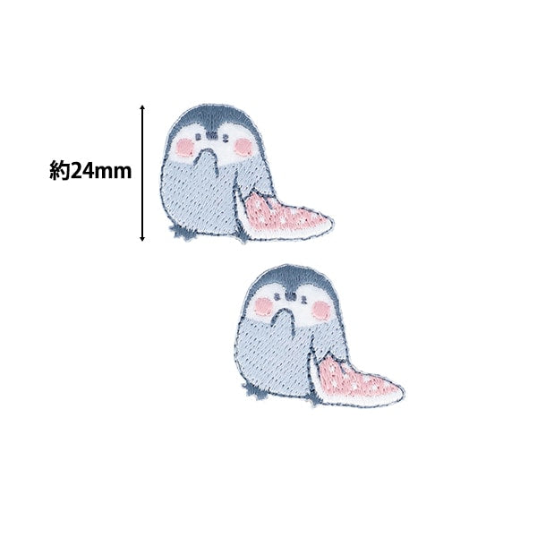 패치 "Seal & Iron Mini패치 펭귄 마우 875] KIYOHARA