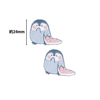 패치 "Seal & Iron Mini패치 펭귄 마우 875] KIYOHARA