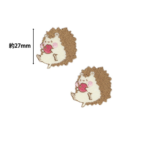 패치 "Seal & Iron Mini패치 고슴도치 mow877] KIYOHARA