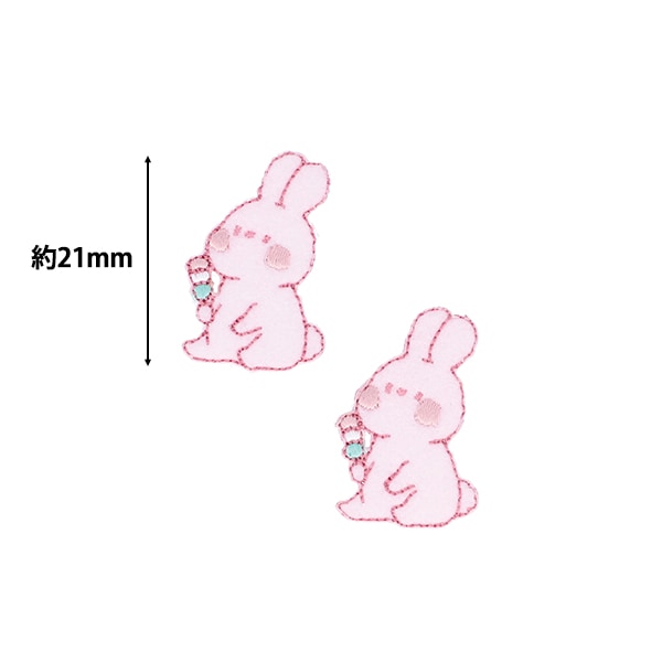 패치 "Seal & Iron Mini패치 토끼 mow878] KIYOHARA