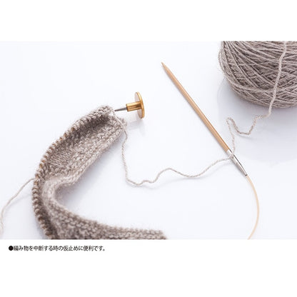 Agujas de tejer "Carrera Shirong Switching Tipo de tope de aguja de bambú 2 piezas CCJA-44" Tulipán tulipan