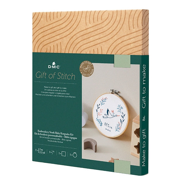 Embroidery kit "Gift of Stitch Gifts TB180" DMC DM Sea