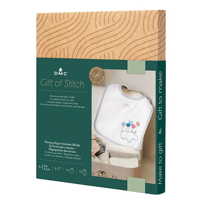 Stickkit "Geschenk des Stitch Flying Kaba Stickerei Bib (RK207" DMC Diem Sea