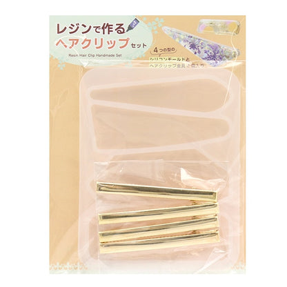 Kit in resina "Set di clip per capelli 10-3599 Made con resina" Tokyo Trade