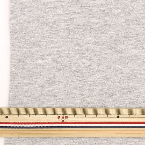 生地 『コットンシャツニット薄め カットクロス 約90cm×1.8m ヘザー