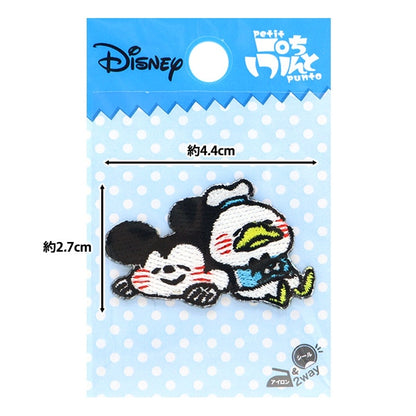 Embay "Kanahei peinture Mickey Mouse et Donald Duck GW-1104-1a" Kokka Cocka