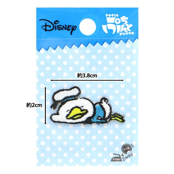 Patch "Kanahei Painting Donald Duck GW-1106-1A" KOKKA