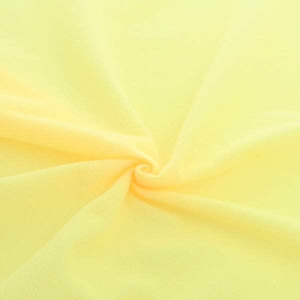 Fabric "Wet cloth about 65cm x 30cm lemon yellow Nuif-01C" KIYOHARA