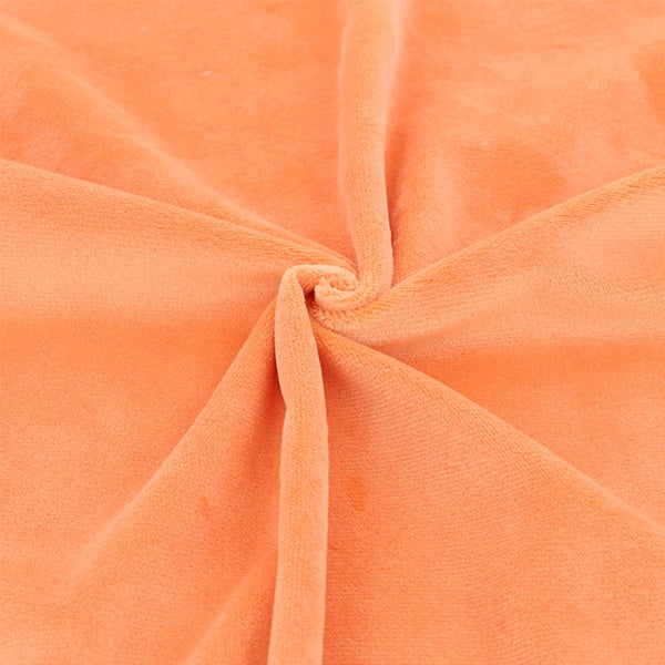 Fabric "Woodle cross bore Approximately 70cm x 30cm Carrot orange NUIF-02C" KIYOHARA