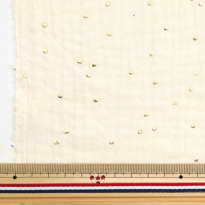 ● [From quantity 5] Fabric "DOMOTEX Gauze Natural DOMO-GA2"