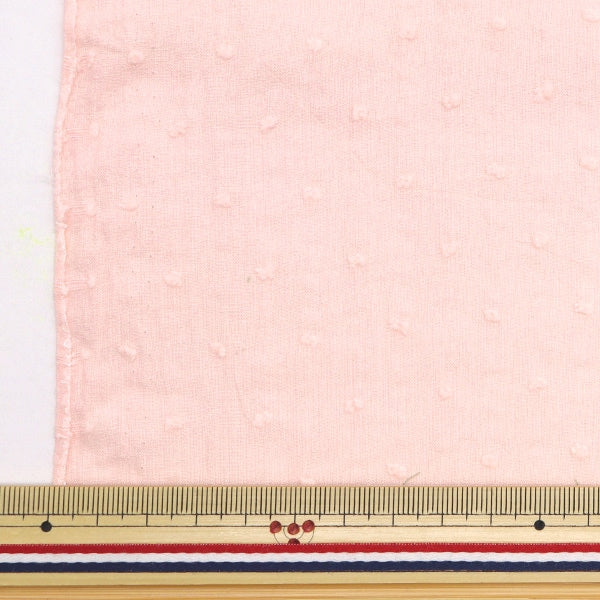 [From quantity 5] Fabric "DOMOTEX Puadot Baby Pink DOMO-DOT3"