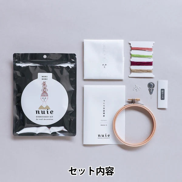 Embroidery kit "NUIE embroidery kit Morimori HCA15 // 5" MIYUKI Miyuki